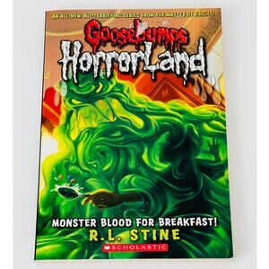 Goosebumps HorrorLand #3: Monster Blood for Breakfast! Paperback by R. L. Stine